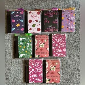 Mother's Day Collection (Set of 9) Mini Notebooks